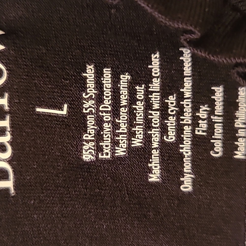 CROFT AND BARROW WOMENS BLACK SLEEVELESS TOP SIZE LARGE - Picture 6 of 15